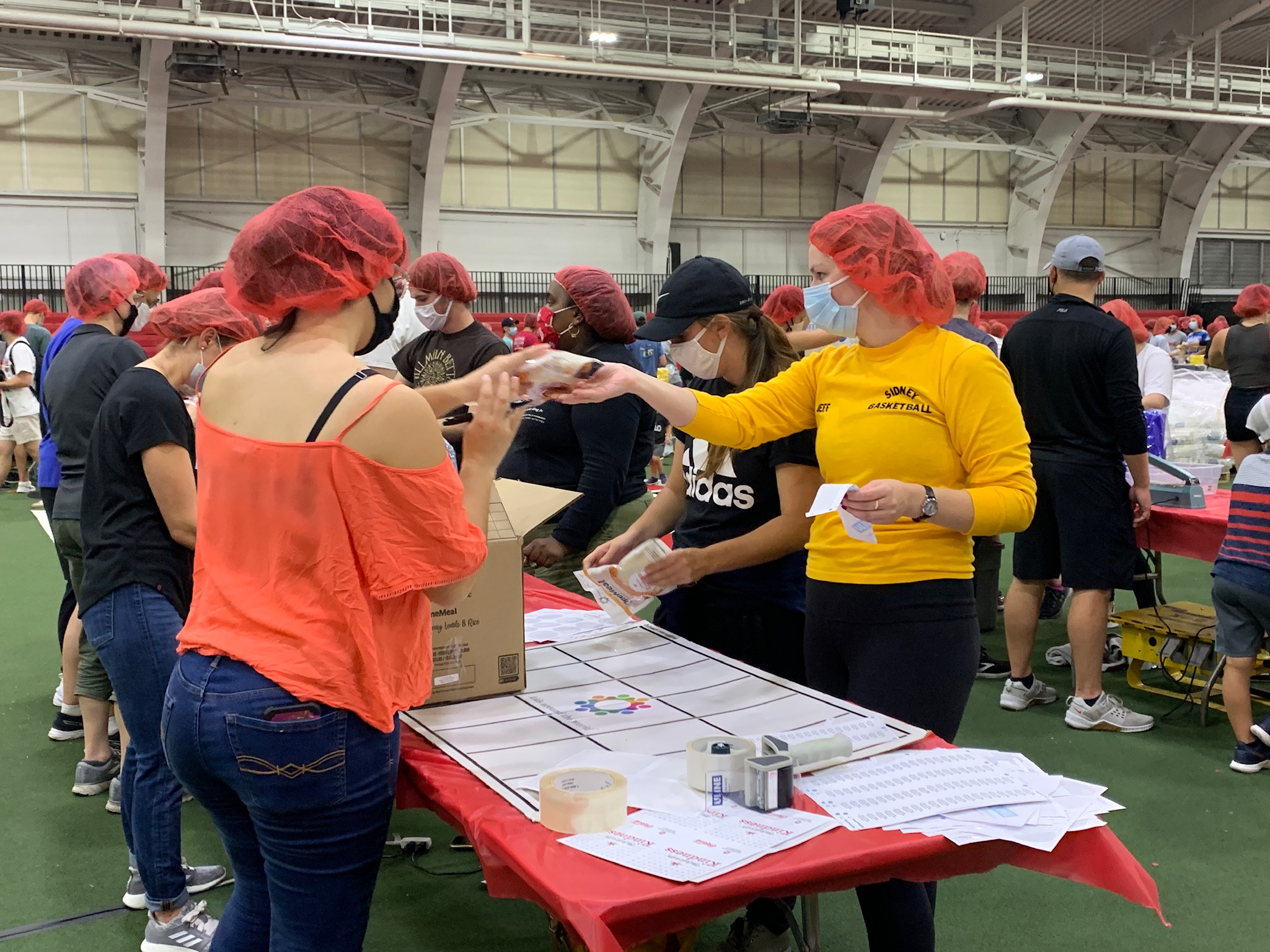 Ohio State Food Packing Event Benefits Food Insecure Communities in Ohio