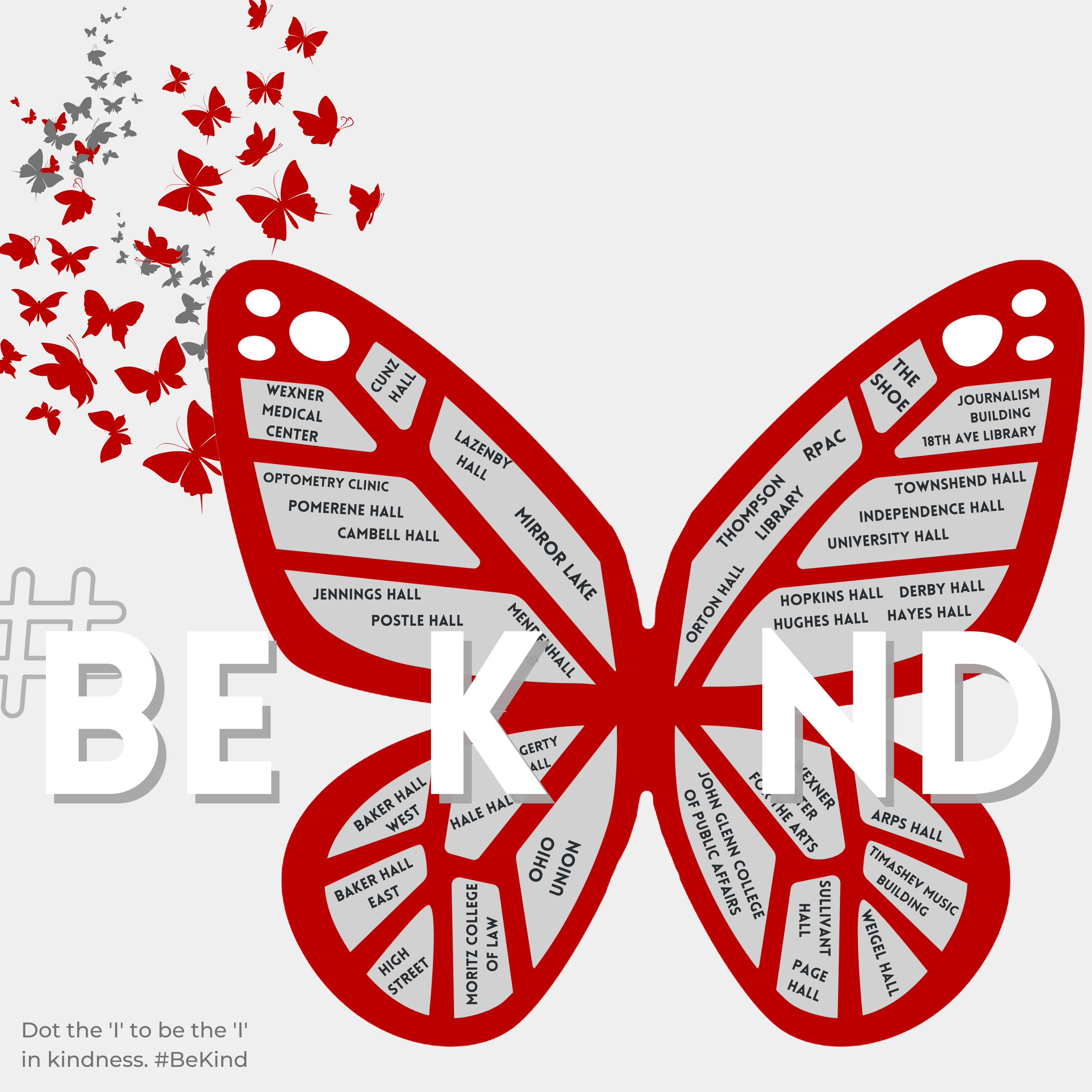 Be Kind Butterfly
