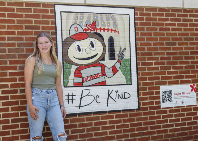Be Kind Campus Wall by Taylor Miracle