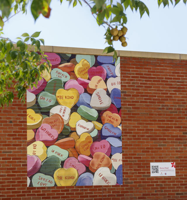 Heart Candy Be Kind Walls by Roma Patel